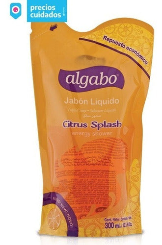 Algabo 12 Liquid Soap Coconut and Vanilla Refill X 300 ML 6