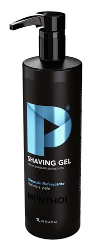 Shaving Gel De Barbear Play Menthol 1kg Pezinho Fardo 2 Unid 4