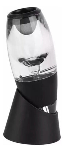 Portable Wine Aerator Oxygenator Decanter with Base 3