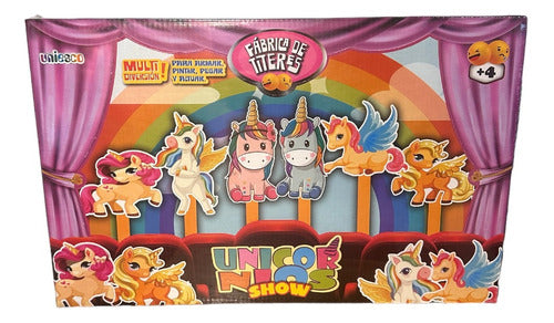 Uniesco Juego De Mesa Fabrica De Titeres Unicornios Show 0