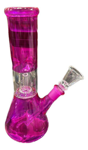 Danes 20cm Pirex Water Pipe with Ice Catcher 0