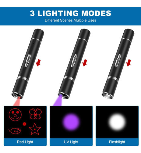 Cowjag Laser Pointer Toy for Pets, 7 Modes, USB Rechargeable 1