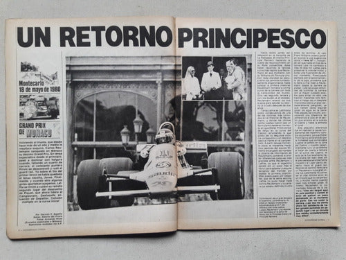 Revista Corsa Nº 729 Mayo 1980 Poster Tyrrel 010 Cosworth F1 1