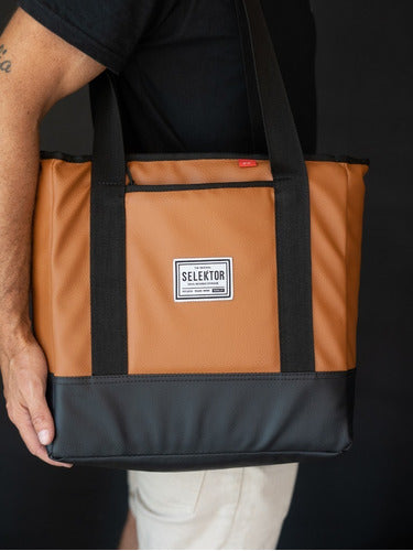 Selektor Classic Bag 30 Porta Vinilos Vegano 2