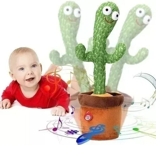 Generic Dancing Cactus Toy That Sings and Repeats Voice Tik Tok 0