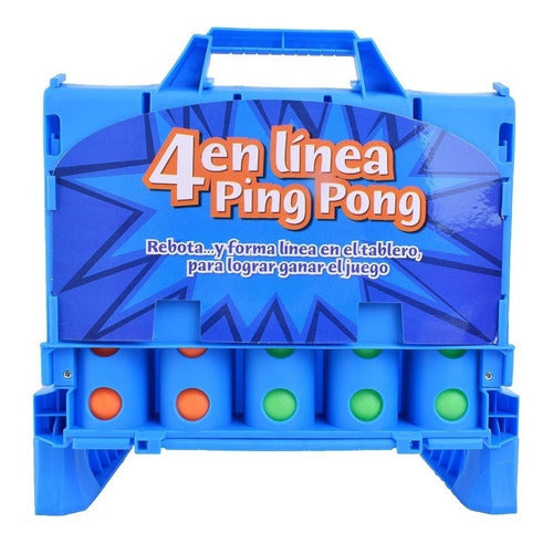 Juego De Mesa 4 En Línea Ping Pong El Duende Azul 7503 3