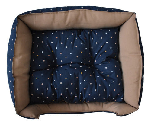 Pet’s Comfort Haven Moisés Bed with Charming Print - Cuchas Para Perros Cama Bulldog Frances Cavalier King Charle