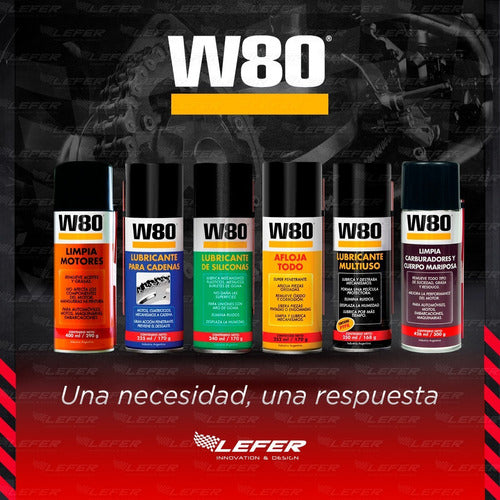 W80 Carburetor and Throttle Body Cleaner Grease Dissolver 426ml 3