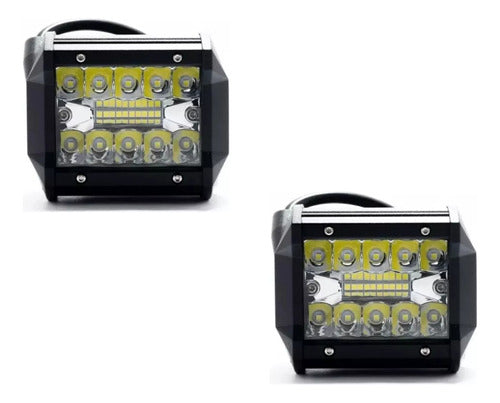 Universal 12v/24v X2 LED 60W Auxiliary Light for Auto and Truck 0