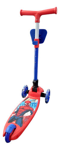 Base X-treme Spider-Man Folding Scooter with Protection Kit 4