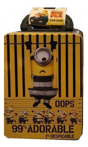 Minions - Lata Porta Objetos Amarillo Y Negro Dscc2 0