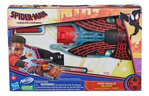 Hasbro Spiderman Tri-shot Launcher Miles Morales 1