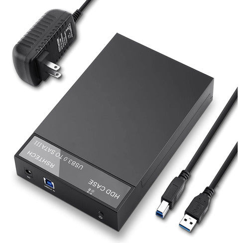 Rshtech External Hard Drive Enclosure USB 3.0 to SATA 0