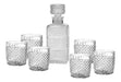 Whiskera Labrada Set - 1 Lt Whisky Decanter with 6 Engraved Glasses 300cc 1