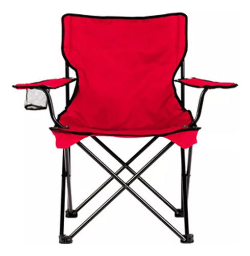 Folding Camping Director Chair with Armrest, Cup Holder, and Carry Bag 12