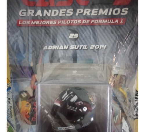 Helmets of Formula 1 No. 29. Adrian Sutil 2014. Salvat New 5