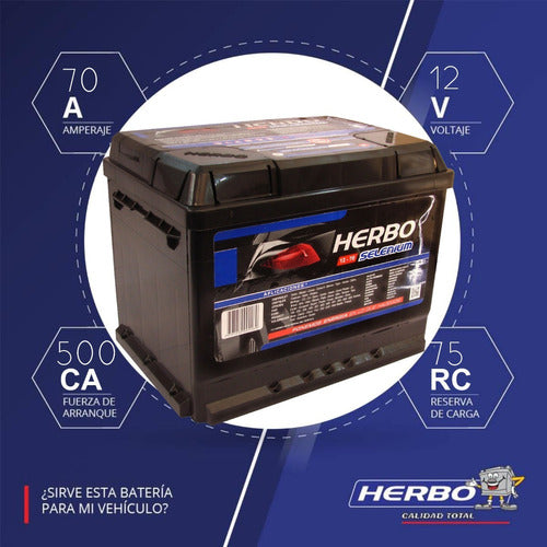 Herbo Selenium 12x70Ah 1