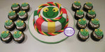 Promo! Torta Sapo Pepe De 2 Kg + 18 Cupcakes Temáticos 0