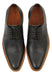 Men's Leather Dress Shoe Elegant Brogued Loafer by Briganti 13