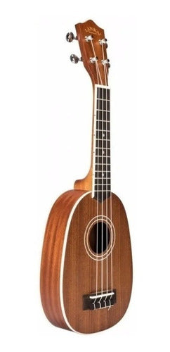 Lanikai Ukelele MA-P Pineapple Mahogany 0