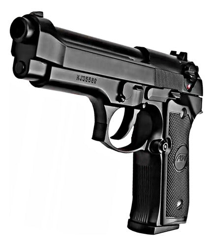 Metallic ASG M92 Spring Airsoft Pistol 6mm 0