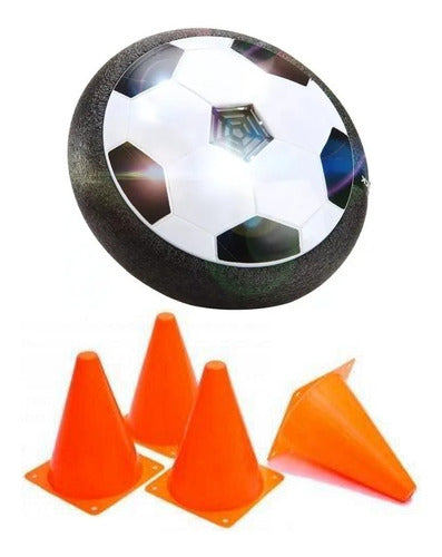 Faydi Air Power Futbol Game Set with Hover Ball and Cones 1