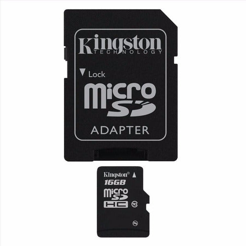 32GB Kingston Micro SD Memory Card Class 10 80MB/s + Adapter 0