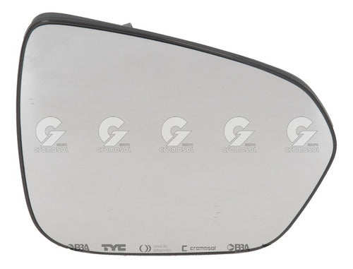 Giving Mirror Glass for Renault Duster F2 2021 2022 2023 Right 0