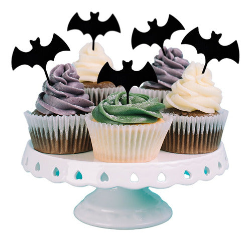 Estacion3DAR Combo Topper Torta Batman + 10 Minitopper Murcie + Nombre 4