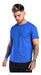 Crossray Sport Men's Loose Fit Elasticized Running Urban Gym T-Shirt 3