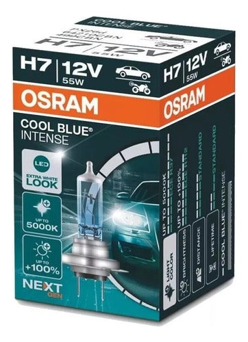 Osram H7 Cool Blue Intense 12V 55W X Pair 1