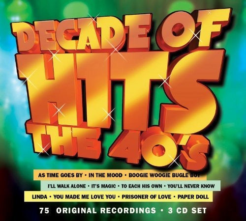 Audio CD - Decade of Hits The 40s by Various Artists - Cd Decade Of Hits The 40S / Various - Decade Of Hits The 40