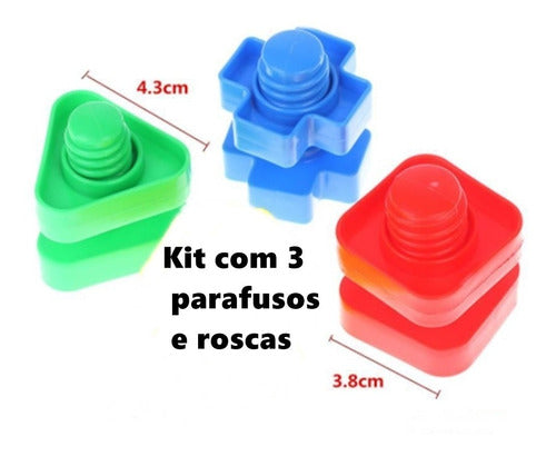 Brinquedo Pedagógico Treino Coordenação Motora Pinça Tesoura 1