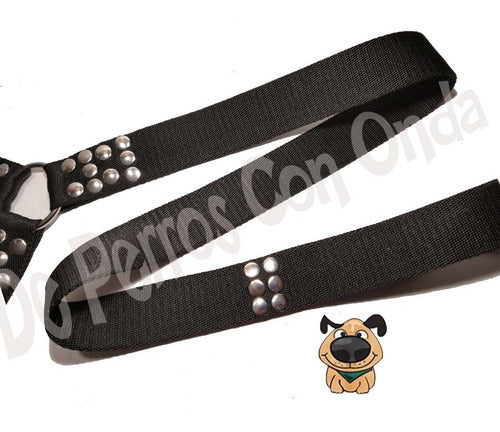 De Perros con Onda Strong Reinforced Leash with Adapter for 2 Large Dogs 4