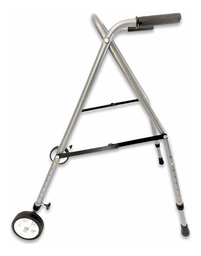 B. Romano Adjustable Folding Orthopedic Walker with Wheels - 120kg Capacity 0