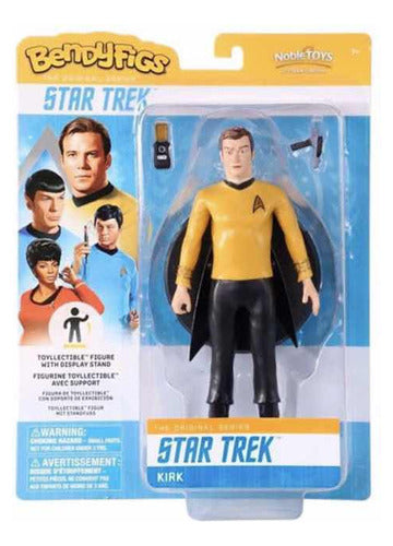 Bendy Figs Figura Kirk Star Trek The Original Series 0