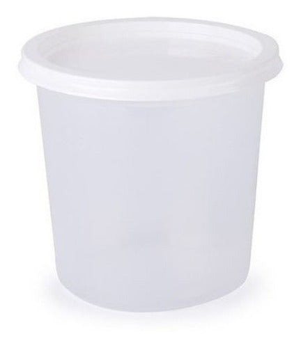 MPA Plastic Container With Lid 1 Kilo Pack X20 0