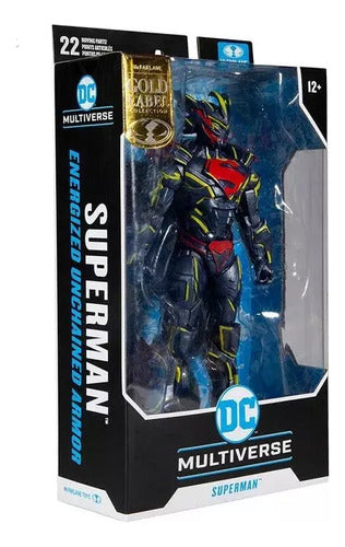 Figura Acción Superman Energized Unchained Dc Sharif Express 0