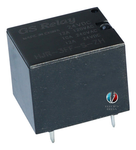 GS RELAY Rele Bobina 24v (1600e); 10a 240v 1inv 0