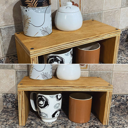 Minimalist Kitchen Cabinet Shelf Organizer 1