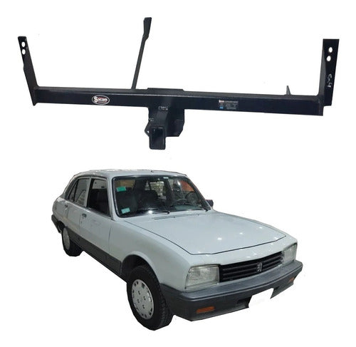 Socam Reinforced Tow Bar for Peugeot 504 + Coupler 0