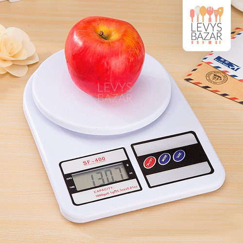 Digital Kitchen Scale 1g 10kg + Precision Cooking Thermometer Set 6