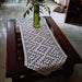 Penélope Teje Jute Crochet Table Runner 5