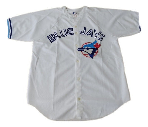 Vintage Toronto Blue Jays 1992 MLB Baseball Jacket Tee 0