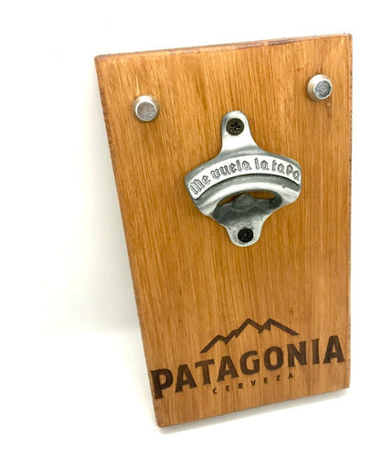 Me Vuela La Tapa® Patagonia Wall Bottle Opener with Magnet 1