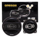 Oregon 4-Inch 4-Way Speaker Set 220 Watts Max 0