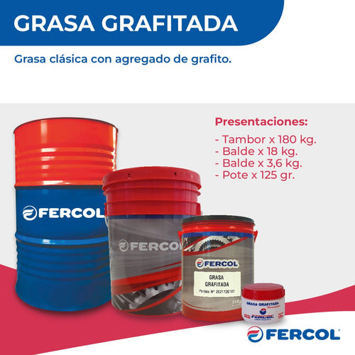 Fercol Grasa Grafitada X 125 Gr 3