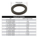 MG Camlock Quick Coupling Rubber Gasket 1 Inch 2