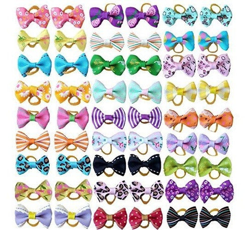 Pet Show Pet Hair Hair Bow Bowknot Para Yorkshire Girls Topk 0