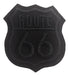 Parche Termoadhesivo Route 66 Total Black 0